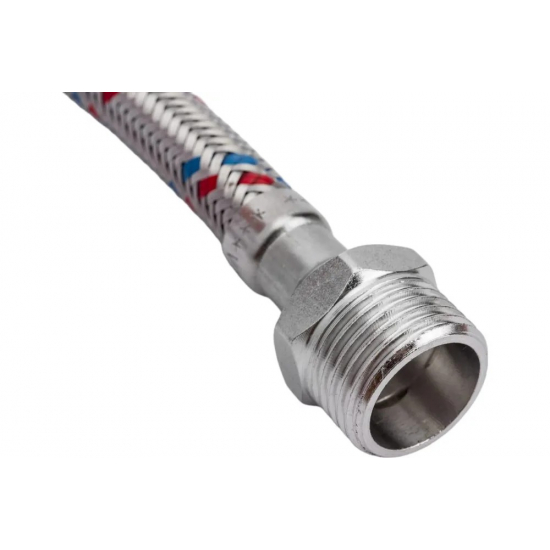 Гибкая подводка VALTEC 120 cм 1/2" гайка-штуцер VTf.002.IS.0404120