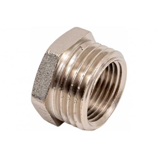 Футорка резьбовая VALTEC 1/2" х 3/8" латунная 15-10 мм VTr.581.N.0403