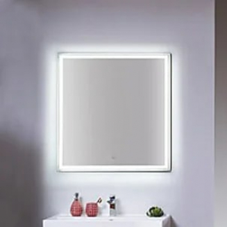 Зеркало AQUANET Nova Lite 75 дуб рошелье LED