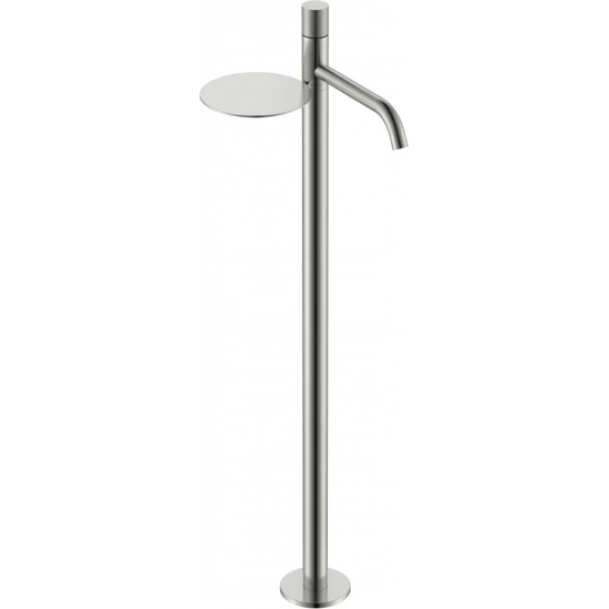 Напольный смеситель для раковины BOHEME Stick 120-NB.2 никель брашированный touch