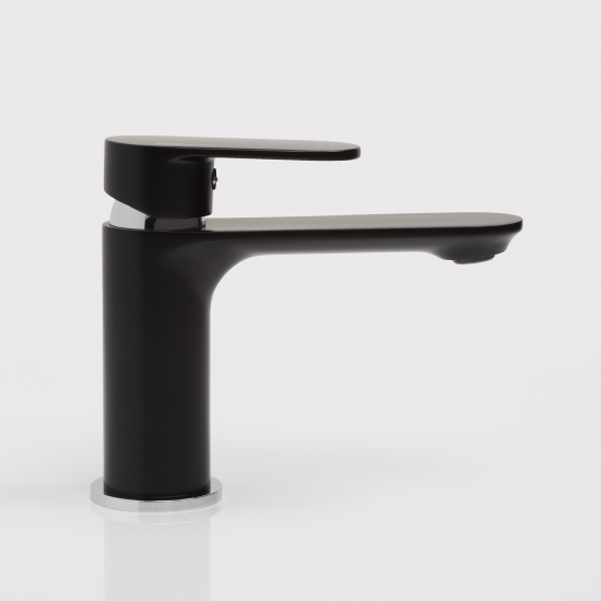 Смеситель для раковины WASSERKRAFT Elbe 7403 чёрный матовый