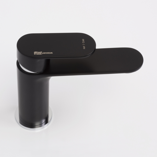 Смеситель для раковины WASSERKRAFT Elbe 7403 чёрный матовый