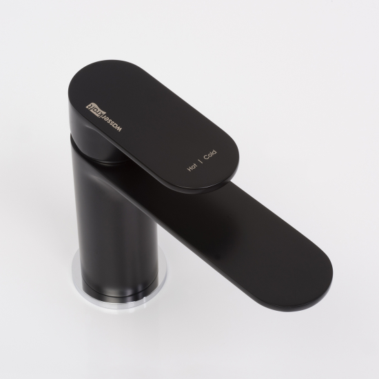 Смеситель для раковины WASSERKRAFT Elbe 7403 чёрный матовый