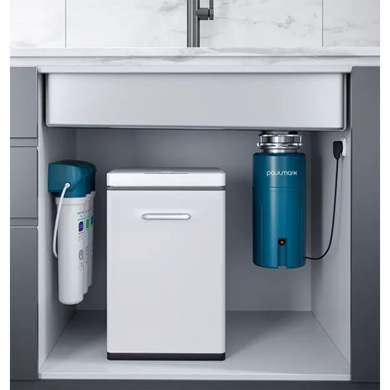 Мойка для кухни PAULMARK Next-Pro 54 UNI 540х450x1,2 мм, с ролл-матом, золото