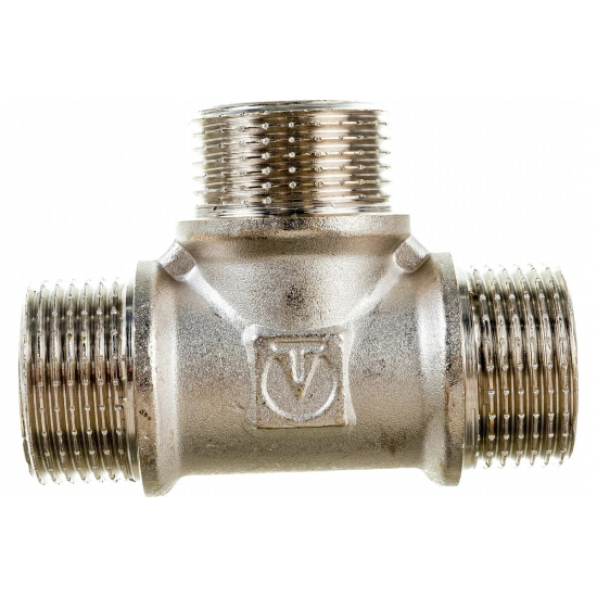 Тройник резьбовой VALTEC 3/4" x 3/4" x 3/4" нар.-нар.-нар. 20 мм VTr.131.N.0005