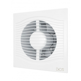 Вытяжной вентилятор DICITI Slim 5C D125 с обратным клапаном