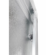 Душевая дверь в нишу SANTREK AQUA Lea-DF-1300-G-Chrome 130x185 стекло грейп, профиль хром