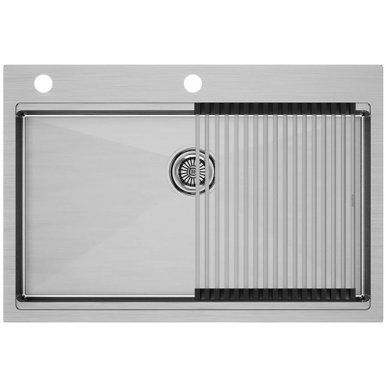 Мойка для кухни PAULMARK Kroner-Pro 75 750х510x1,2 мм, сталь