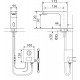 Смеситель для раковины TIMO Torne 4313/00F сенсорный бесконтактный, хром