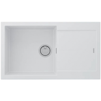 Мойка для кухни PAULMARK Extensio 86 860х500 мм, white