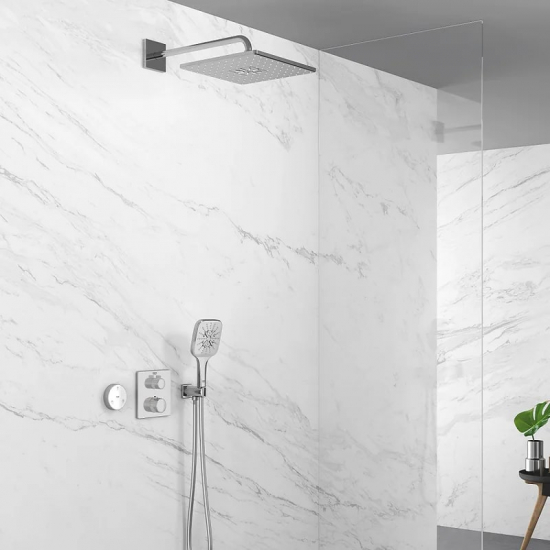 Термостатический смеситель встраиваемый GROHE Grohtherm 24079000, С ВНУТРЕННЕЙ ЧАСТЬЮ, хром