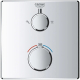 Термостатический смеситель встраиваемый GROHE Grohtherm 24079000, С ВНУТРЕННЕЙ ЧАСТЬЮ, хром