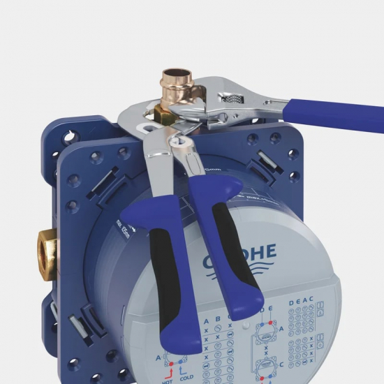 Термостатический смеситель встраиваемый GROHE Grohtherm 24079000, С ВНУТРЕННЕЙ ЧАСТЬЮ, хром