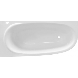 Ванна из литьевого мрамора ЭСТЕТ Венеция ФР-00001848 L без опоры 170x80 см, асимметричная