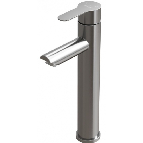 Смеситель для раковины MIXLINE Plus Stainless MLSS32-042 из нержавеющей стали