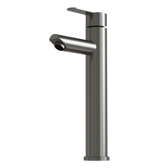 Смеситель для раковины MIXLINE Plus Stainless MLSS32-042 из нержавеющей стали