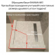 Душевой уголок VECONI Rovigo RV-046B 150x70 стекло прозрачное, профиль чёрный