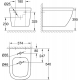 Биде подвесное GROHE Euro Ceramic 39208000