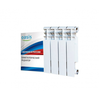 Радиатор биметаллический OASIS 350/80 1 секция