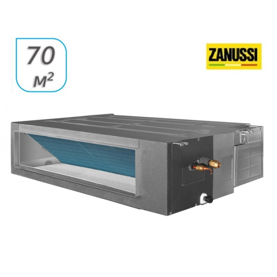 Канальный кондиционер ZANUSSI ZACD-24 H/ICE/FI/A22/N1 комплект (блок внутренний, блок внешний)