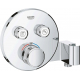 Термостатический смеситель встраиваемый GROHE Grohtherm SmartControl 29120000 для душа, хром