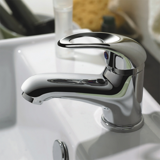 Смеситель для раковины HAIBA HB15 HB1015 хром