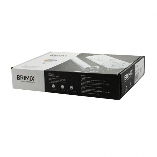 Смеситель для кухни BRIMIX 3350 с чёрной мозаикой