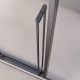 Душевой уголок VECONI Premium Prato 300 SP GR-L 110x80 левый, стекло прозрачное, профиль графит