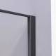 Душевой уголок VECONI Premium Prato 300 SP GR-L 110x80 левый, стекло прозрачное, профиль графит