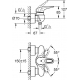 Смеситель для душа GROHE Eurostyle New 33590LS3 белая луна