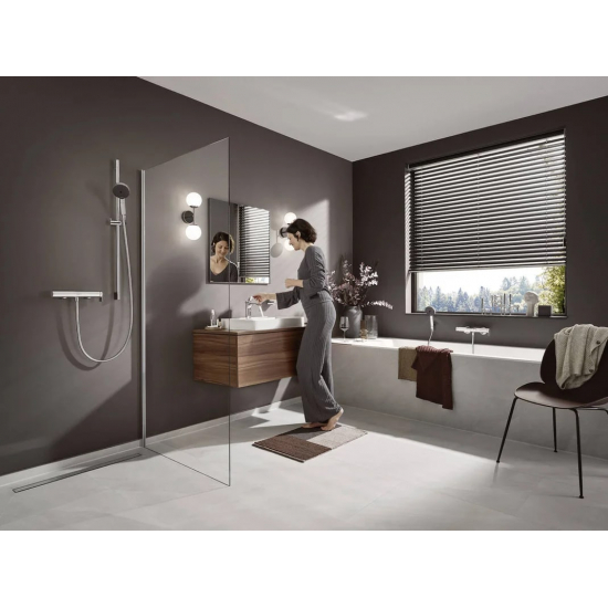 Лейка для душа HANSGROHE Pulsify Relaxation 105 3jet 24110000 хром