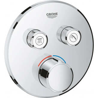 Термостатический смеситель встраиваемый GROHE Grohtherm SmartControl 29145000 хром