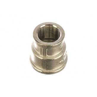 Муфта резьбовая переходная VALTEC 1/2" x 3/8" латунная 15-10 мм VTr.240.N.0403