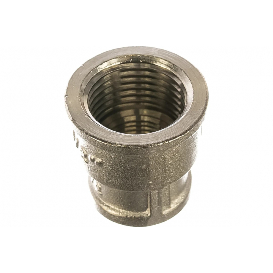 Муфта резьбовая переходная VALTEC 1/2" x 3/8" латунная 15-10 мм VTr.240.N.0403