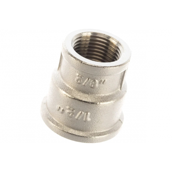 Муфта резьбовая переходная VALTEC 1/2" x 3/8" латунная 15-10 мм VTr.240.N.0403