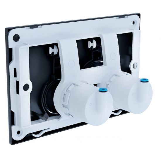 Кнопка для инсталляции AQUATEK PNS-0000002 (001BQ) хром глянец, пневматическая