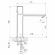 Смеситель для раковины MIXLINE Plus Primo ML27-04