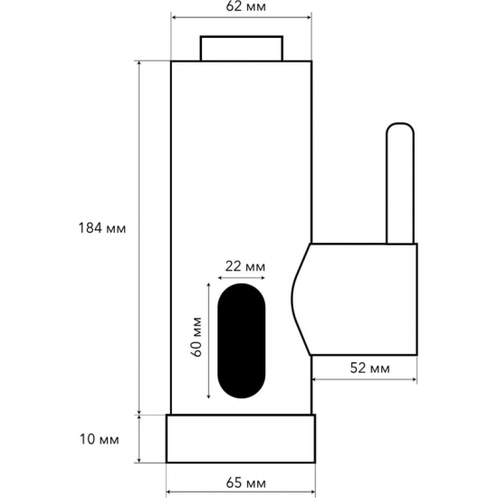 Смеситель водонагреватель ELECTROLUX Taptronic Black