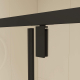 Душевой уголок RGW Classic CL-46B 100x90 стекло прозрачное, профиль чёрный