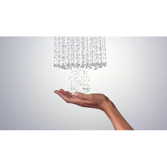 Лейка для душа HANSGROHE Raindance Select S 26530140 матовая бронза