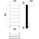 Полотенцесушитель водяной TERMINUS Контур П7 300x800 с полкой