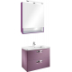 Зеркало-шкаф ROCA Gap 70 фиолетовый, с подсветкой