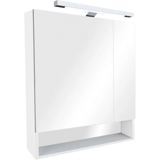 Зеркало-шкаф ROCA Gap 80 белый глянец, с подсветкой