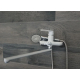 Смеситель для ванны MIXXUS PREMIUM Tiger 006 EURO, белый