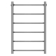 Полотенцесушитель водяной MIXLINE Mira 80х50 1/2'' трапеция, 6 перекладин