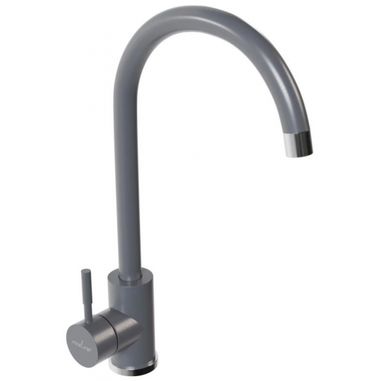Смеситель для кухни из нержавеющей стали MIXLINE ML-GS15 (342), графит