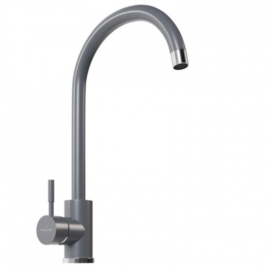 Смеситель для кухни из нержавеющей стали MIXLINE ML-GS15 (342), графит