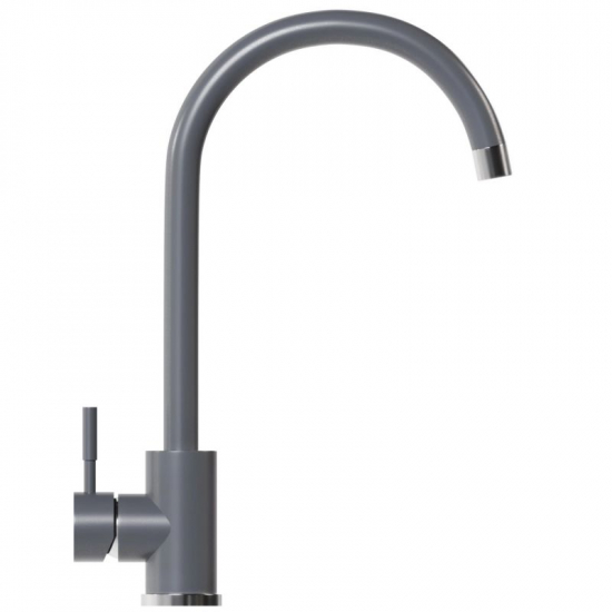 Смеситель для кухни из нержавеющей стали MIXLINE ML-GS15 (342), графит