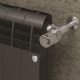 Радиатор биметаллический ROYAL THERMO BiLiner Noir Sable 350/83 VR  8 секций