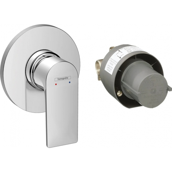 Встраиваемый смеситель для душа и ванны HANSGROHE Rebris E 72658000 С ВНУТРЕННЕЙ ЧАСТЬЮ, хром